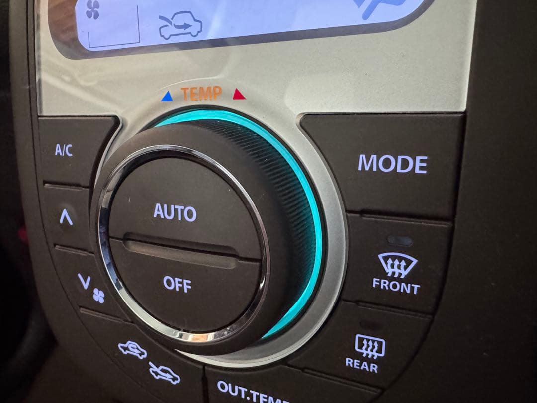 ラパン　ショコラ　エアコンパネルユニット　ブッシュボタン　LED打ち替え　セット