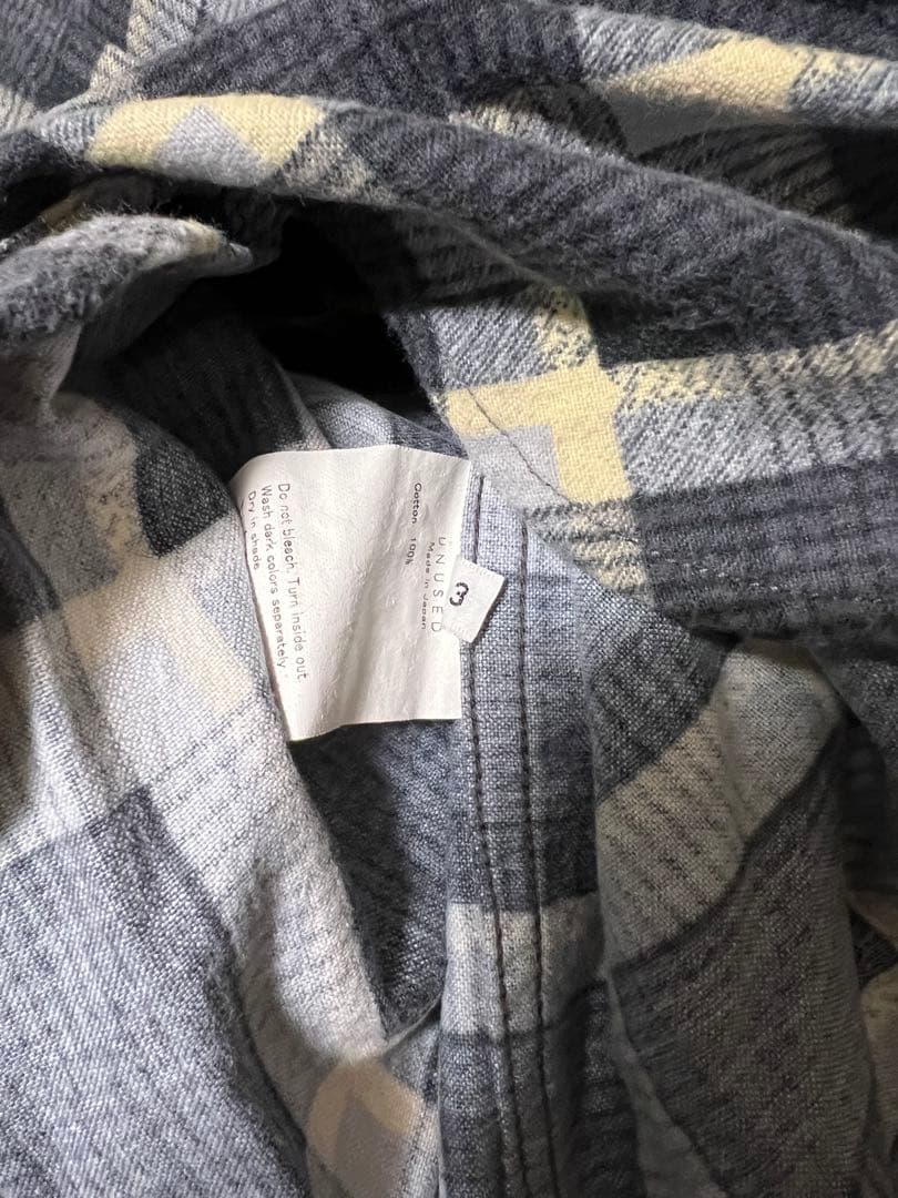 UNUSED WISM別注　ネルシャツ　2着セット