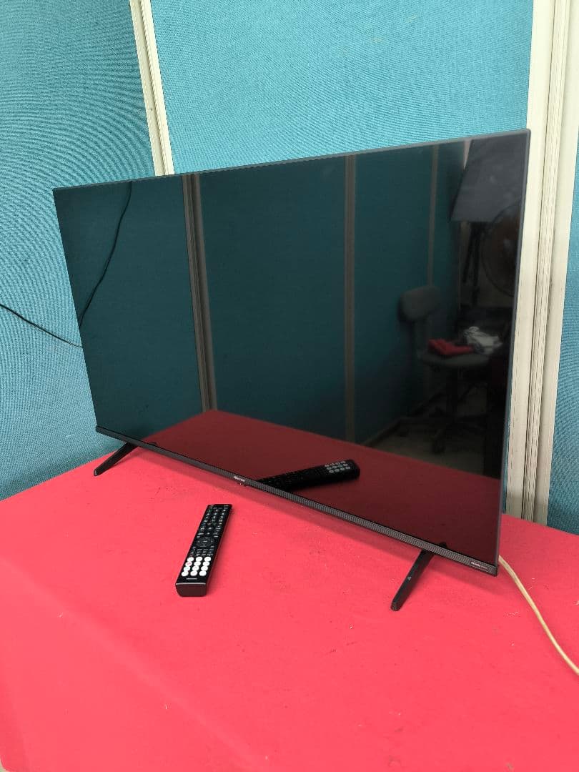 2024年製　ハイセンス 43V型 4K内蔵液晶 テレビ　ネット動画43E6K