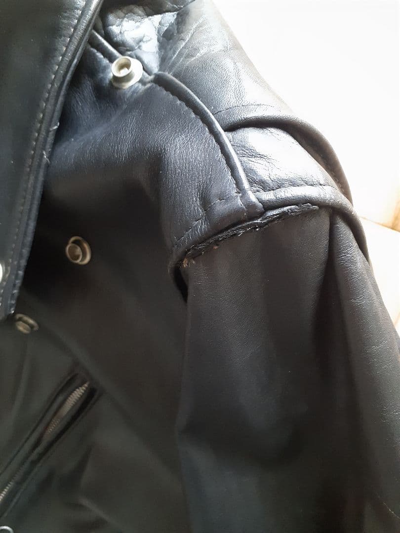 希少 Schott 125 ダブルライダース ブラック　40