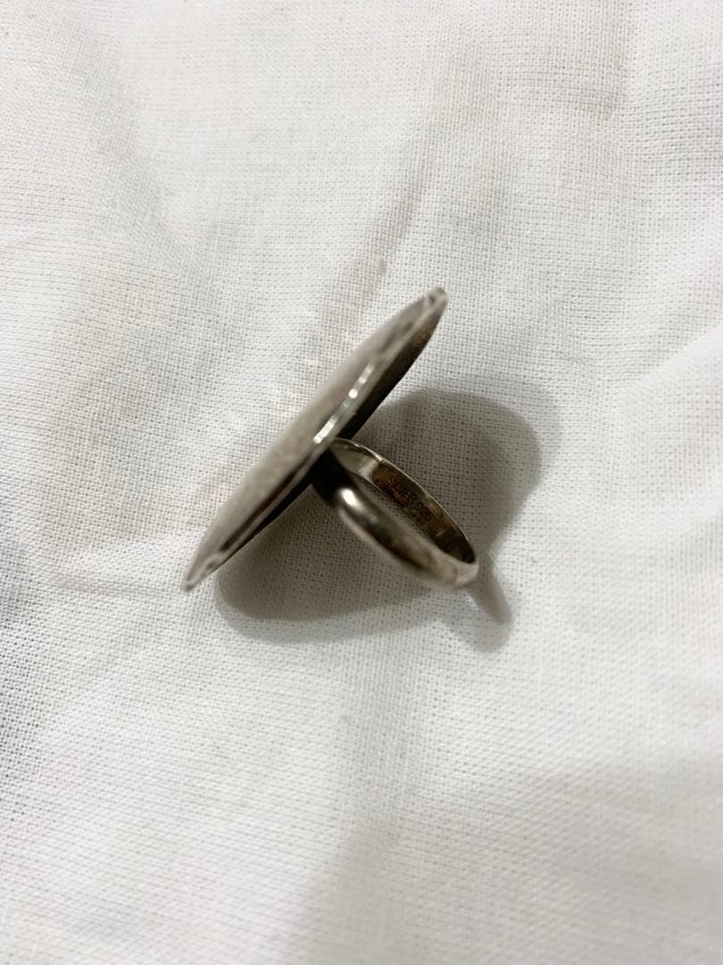 are you diffrent シルバー ハンマーフィニッシュ オーバルリング