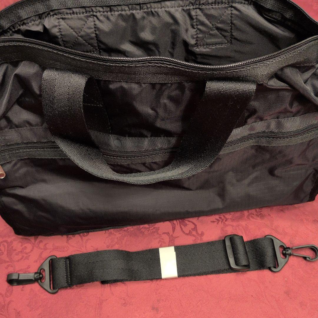 LESPORTSAC ブラックボストンバッグ