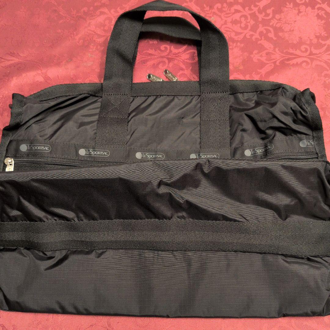 LESPORTSAC ブラックボストンバッグ