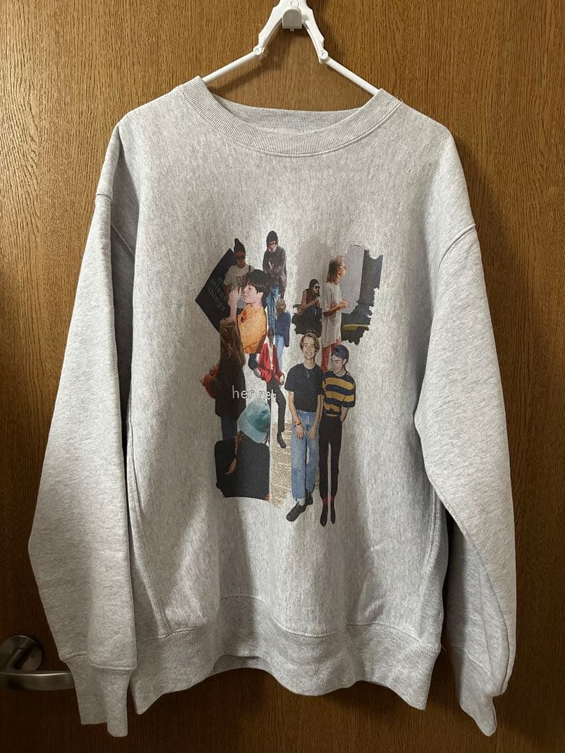 her neon グレー スウェット L