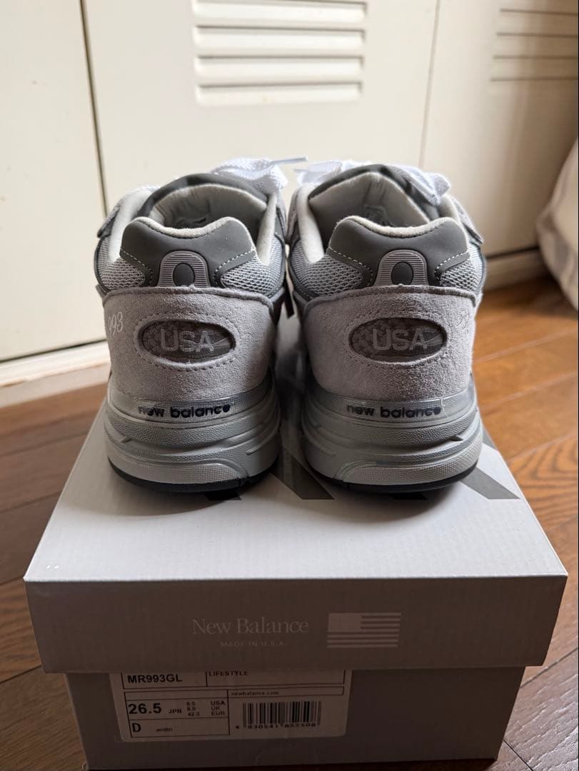New Balance 993 Grey サイズ26.5cm 新品 未使用