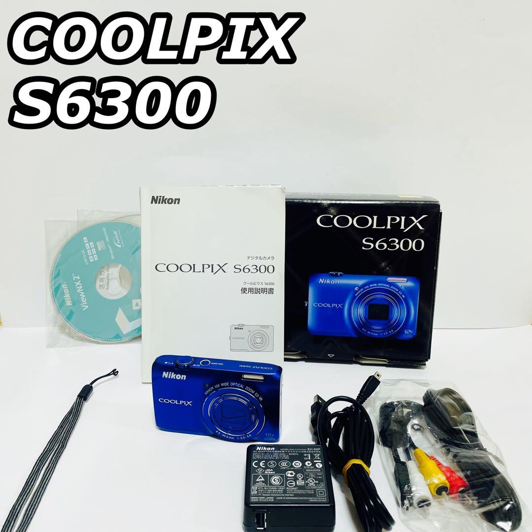 Nikon COOLPIX S6300 コンパクト　デジタルカメラ　コンデジ