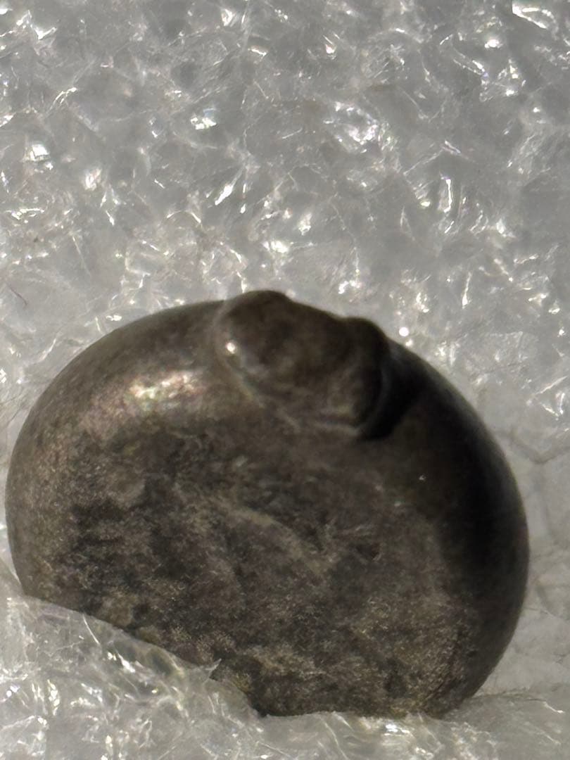 宝永豆板銀 三つ宝 珍品2度打ち JNDA鑑定書付