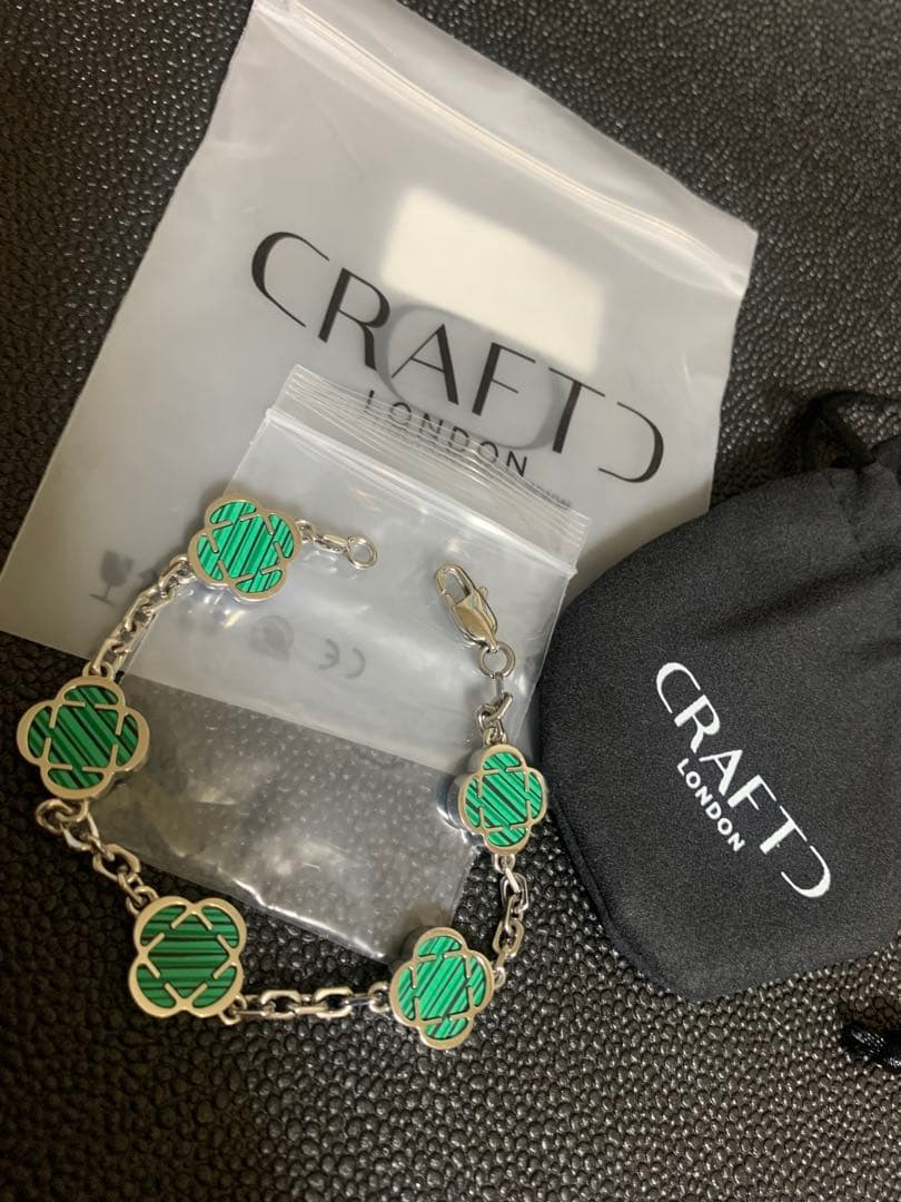 CRAFTD London CLOVER STONE BRACELET 新品