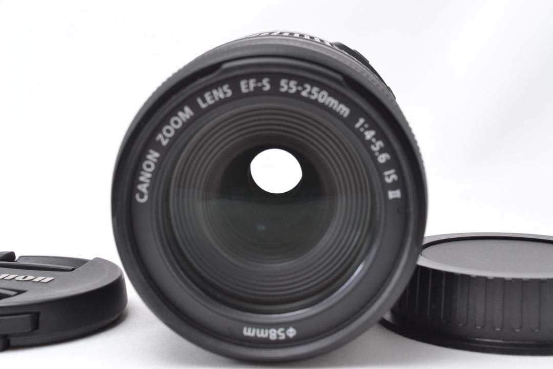 キャノン　Canon EF-S 55-250mm IS Ⅱ 望遠レンズ