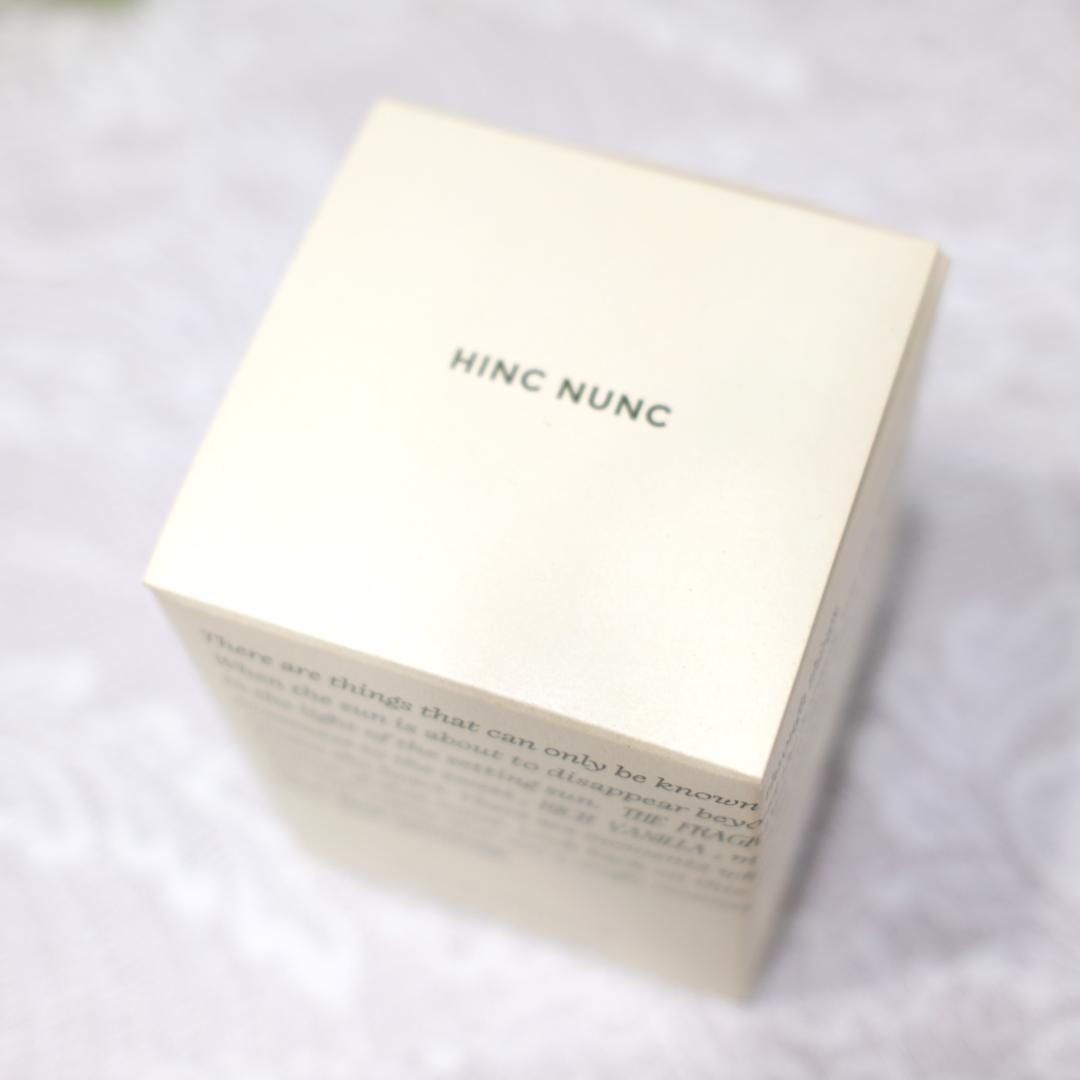 【未使用】HINC NUNK FIG & VANILLAキャンドル