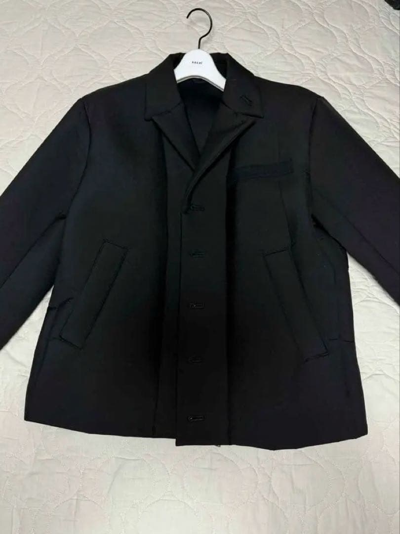 パ*ル様 sacai 23SS 23-03118M ボンディングブルゾンsize