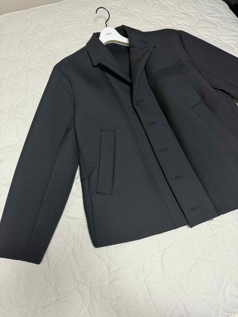 パ*ル様 sacai 23SS 23-03118M ボンディングブルゾンsize