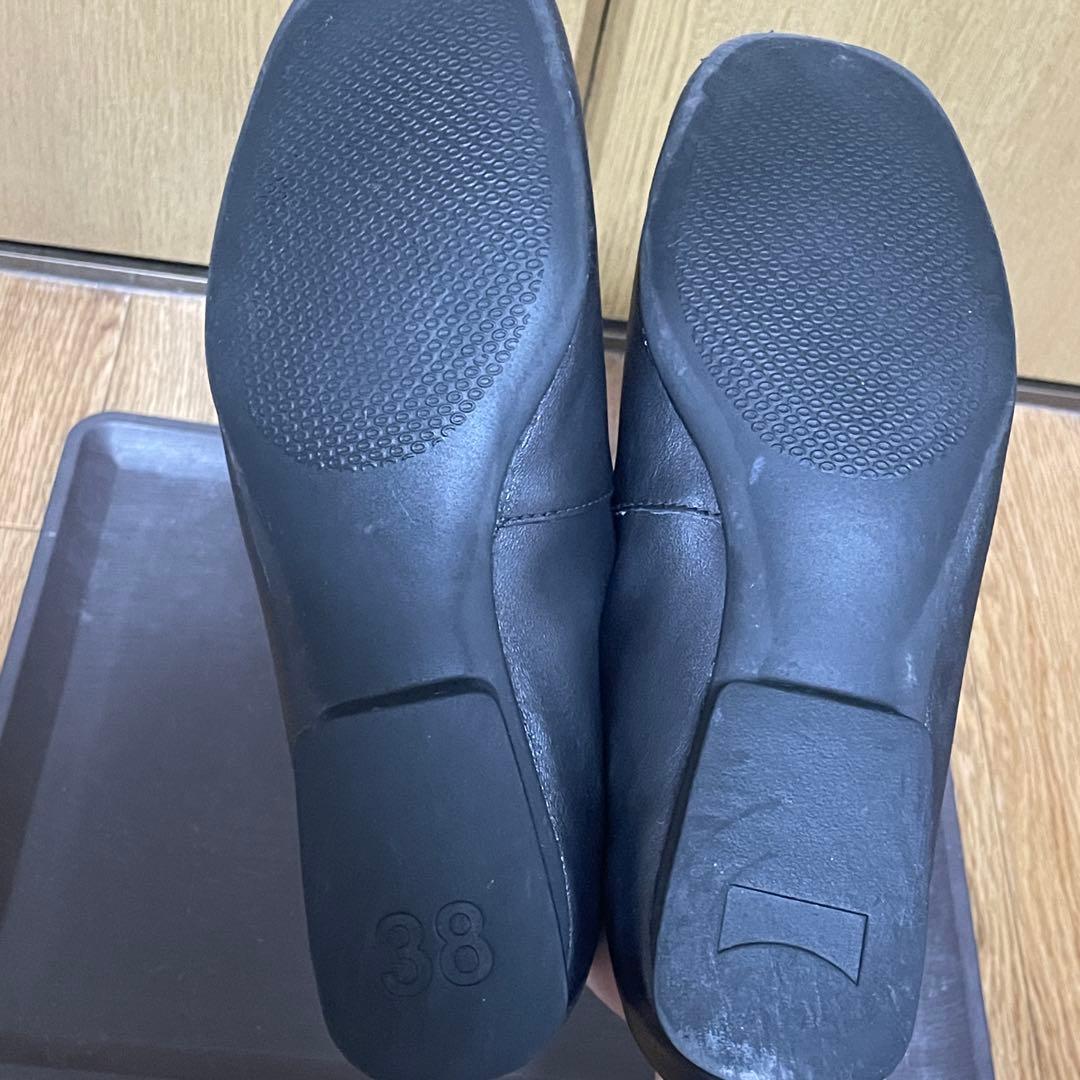 CAMPER CASI MYRA ブラック　38 カシマイラ