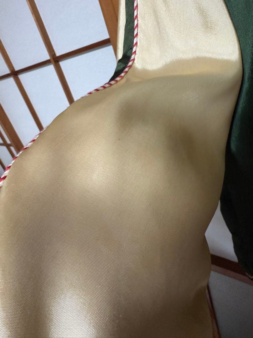 cropped heads スカジャン　芸者　虎　リバーシブル　Lサイズ