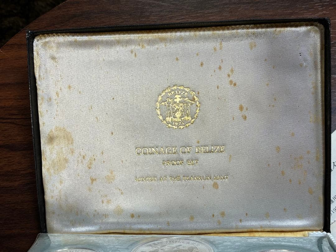 フランクリンミント　ベリーズ　8種類　硬貨セット　1974