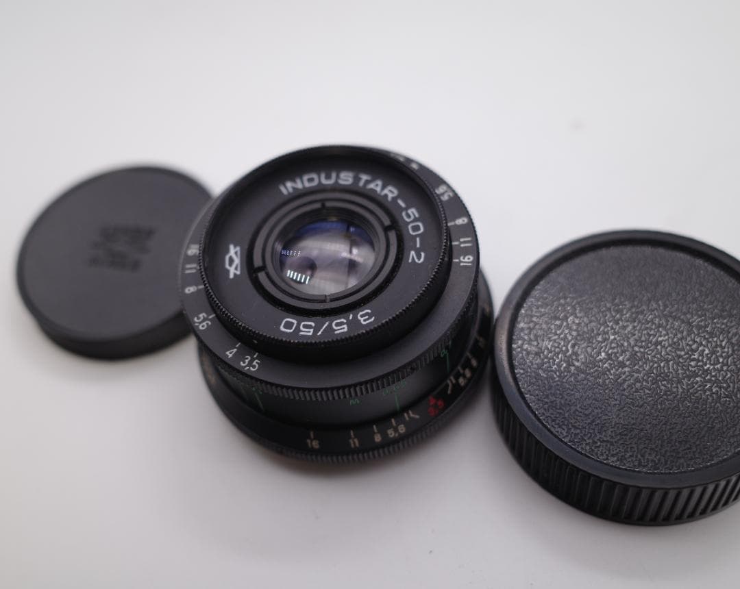 54 　新品　パンケーキ　インダスター50-2　F3.5 M42