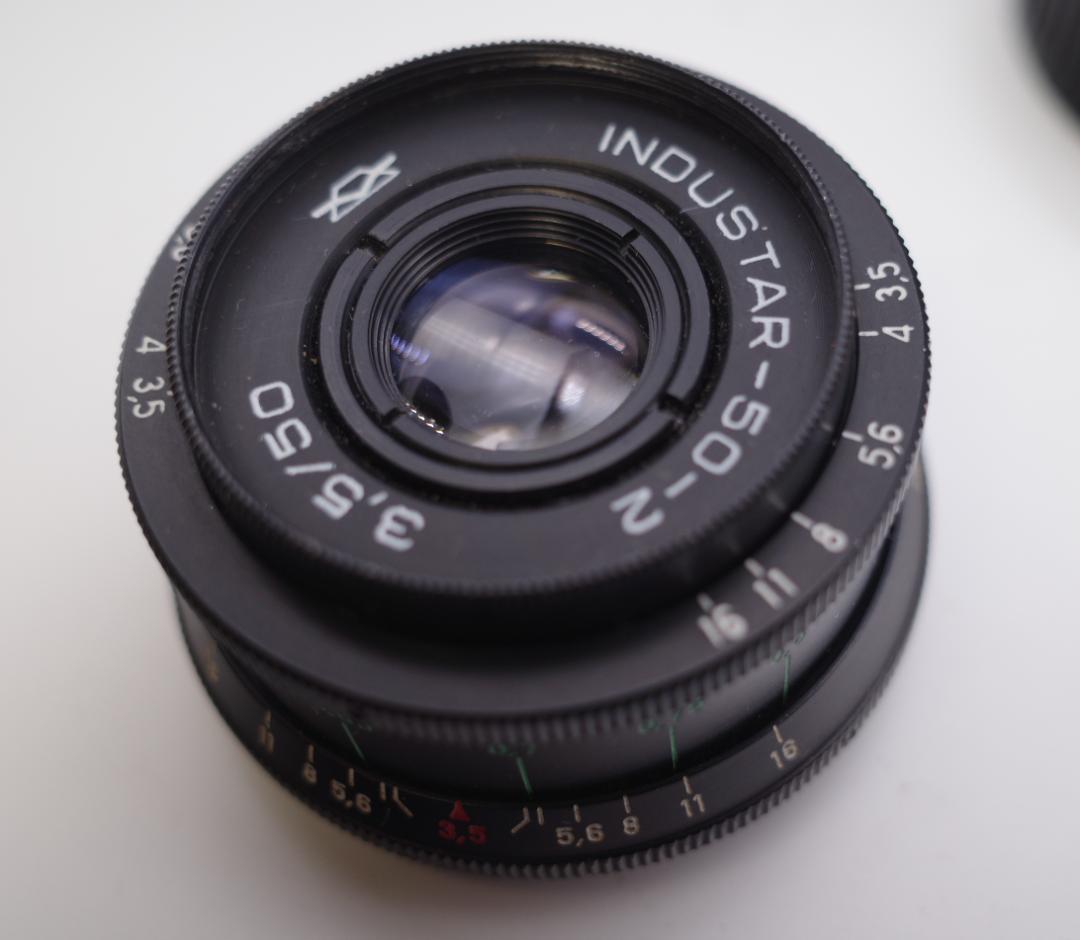 54 　新品　パンケーキ　インダスター50-2　F3.5 M42