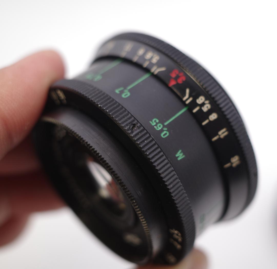 54 　新品　パンケーキ　インダスター50-2　F3.5 M42