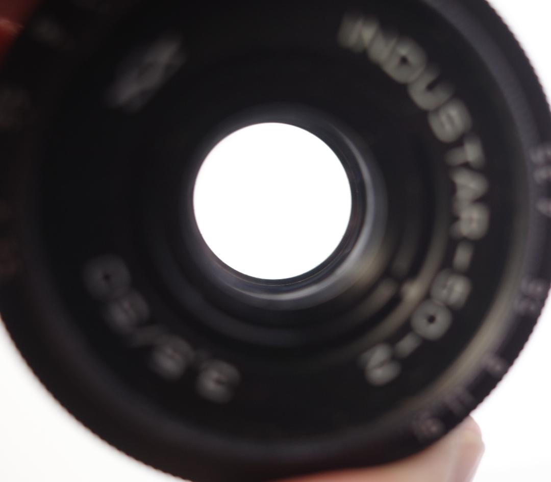 54 　新品　パンケーキ　インダスター50-2　F3.5 M42