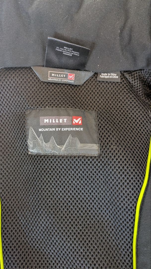 ミレー　スノーウェア　sサイズ