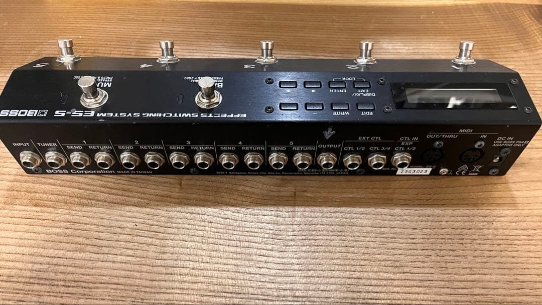 【スイッチャー】BOSS ES-5