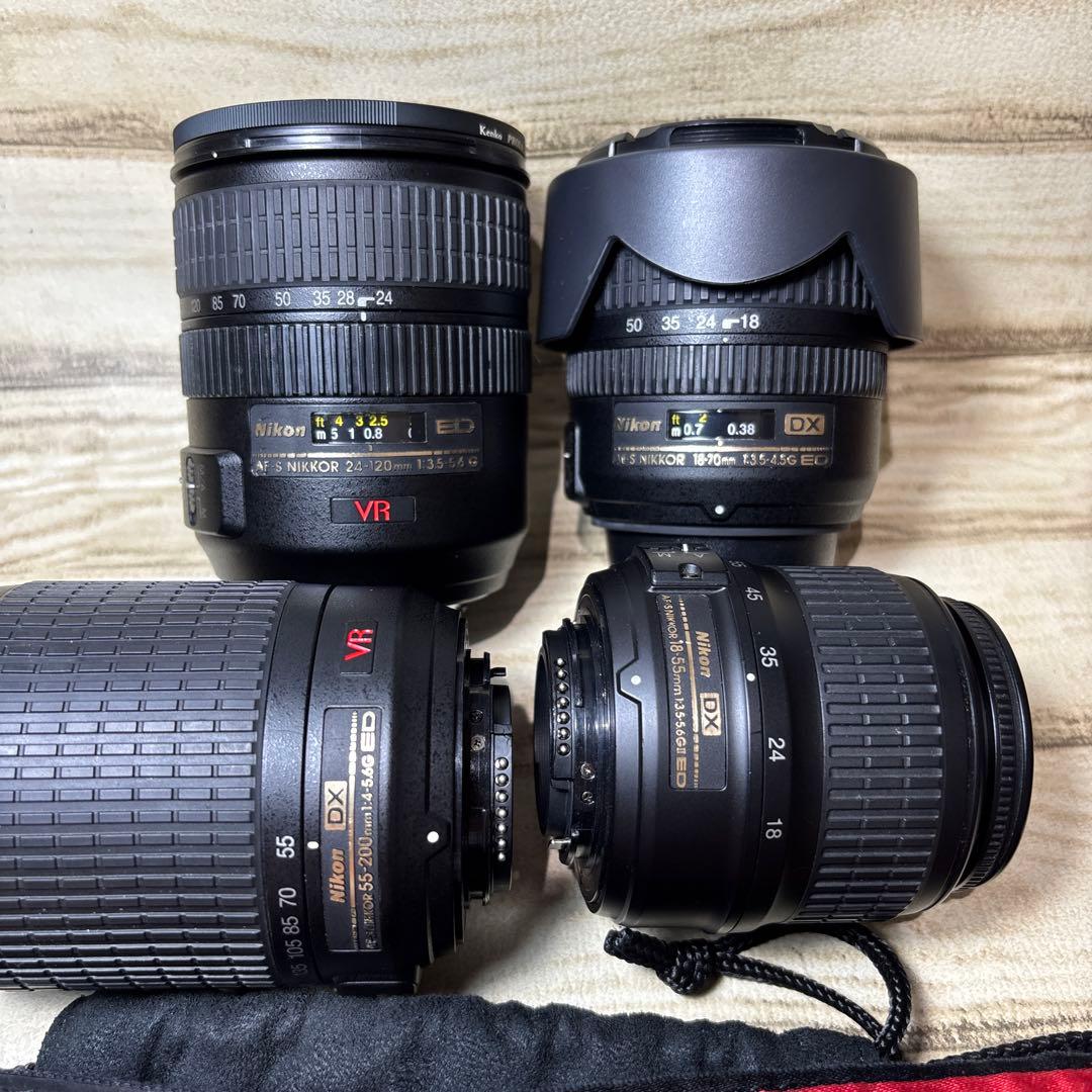 Nikon レンズ　4点セットまとめて