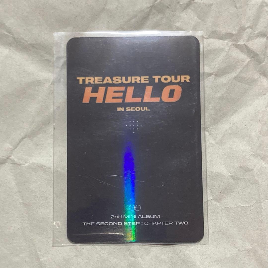 TREASURE 特典フォトカード ジュンギュ アサヒ