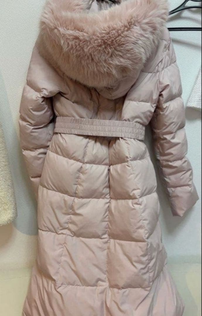 スタイルアップフレンチダウンロングコート snidel 0 ピンク