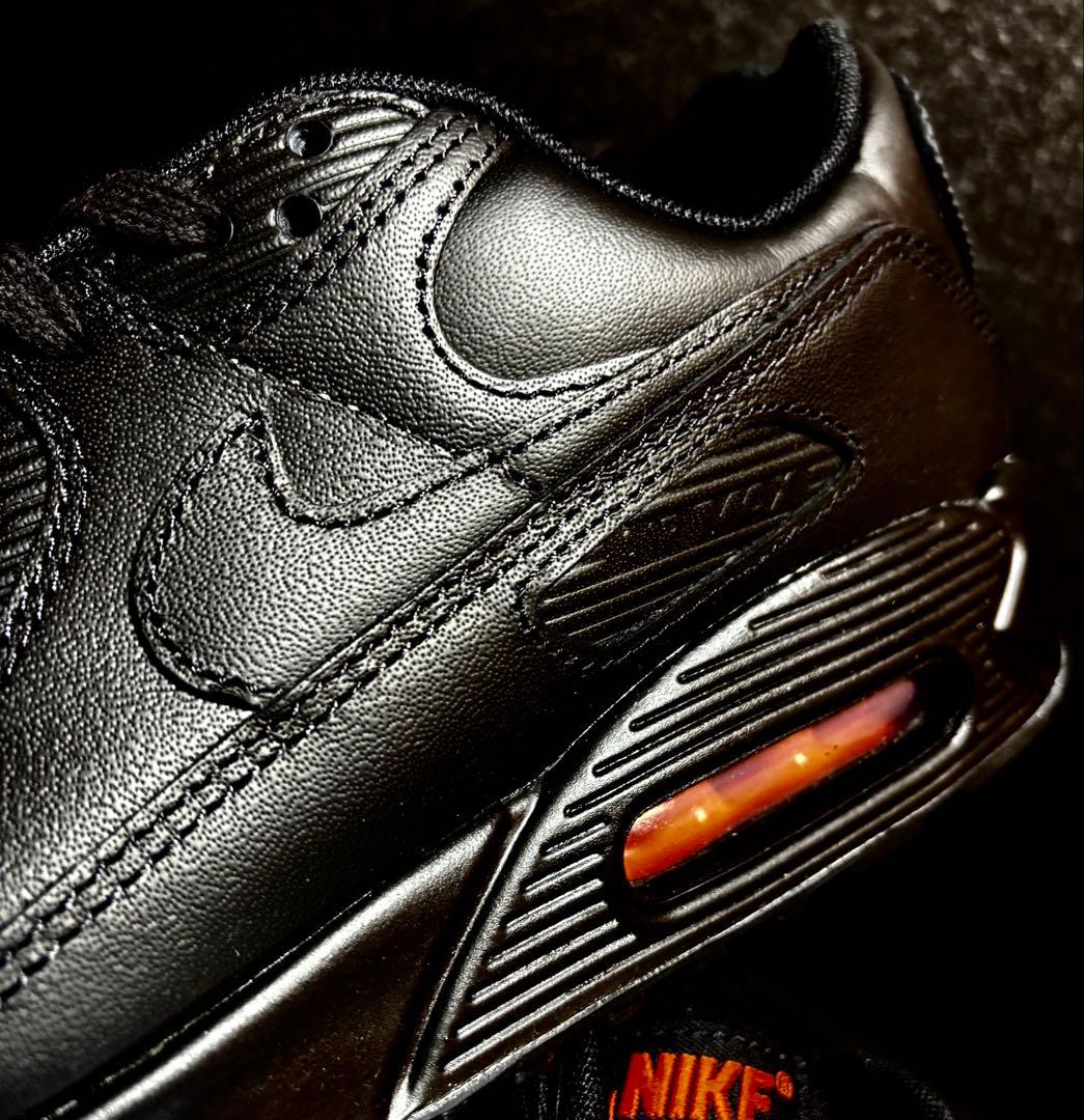 ■新品26.5cm■ナイキ エア マックス 90 ブラック/セーフティオレンジ