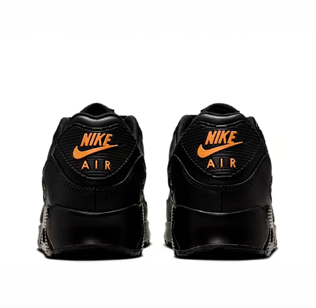 ■新品26.5cm■ナイキ エア マックス 90 ブラック/セーフティオレンジ