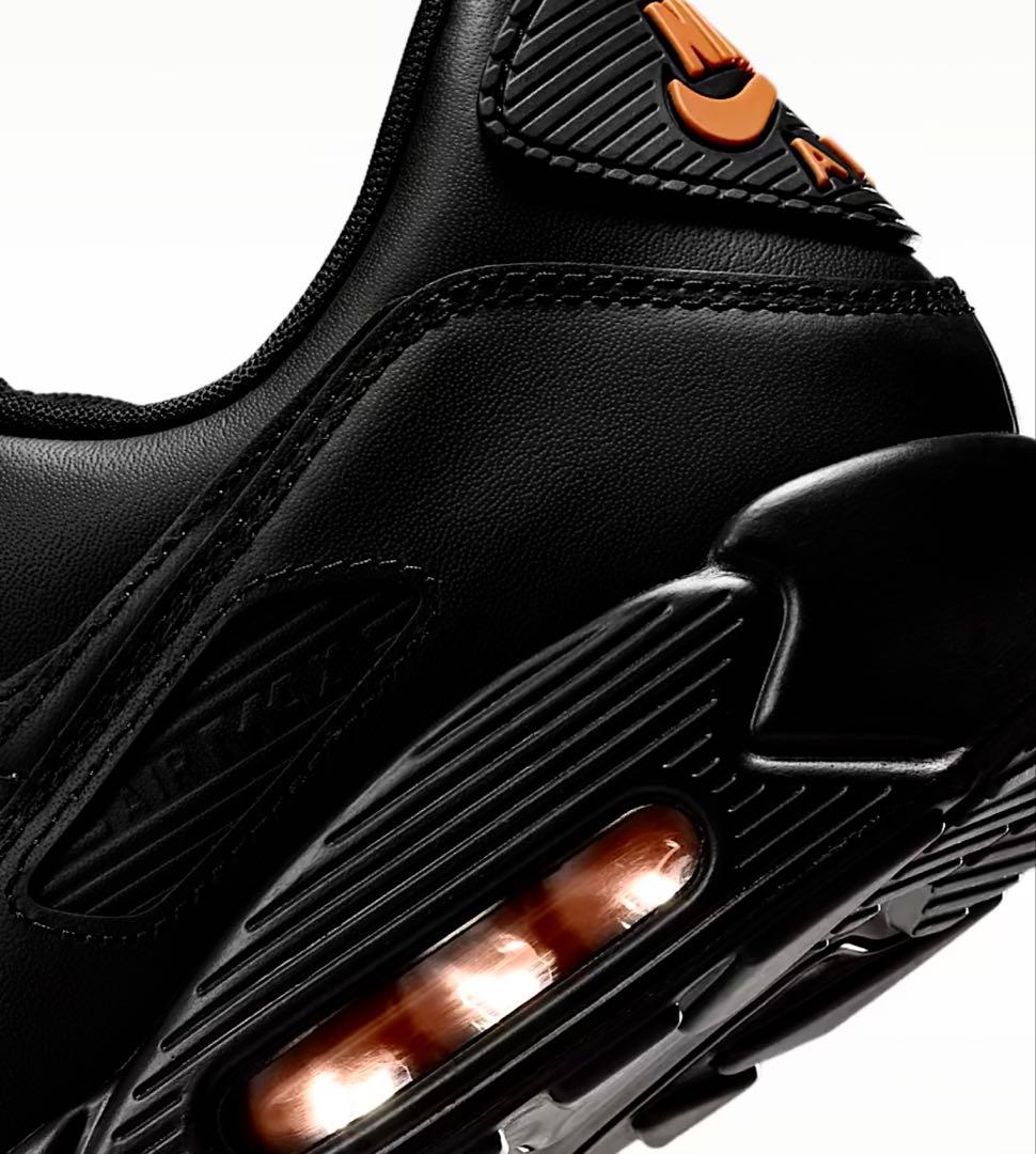 ■新品26.5cm■ナイキ エア マックス 90 ブラック/セーフティオレンジ