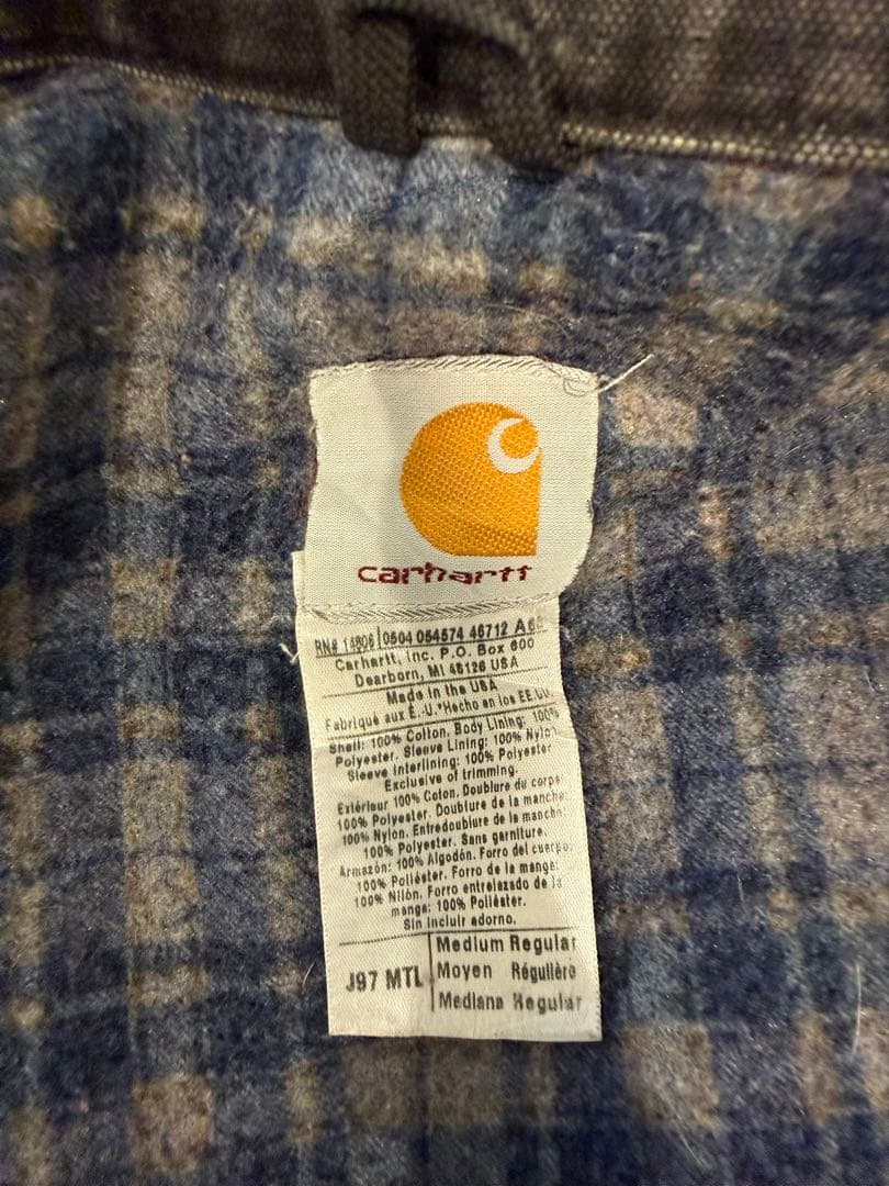 Carhartt デトロイトジャケット サイズM ブランケットライナー