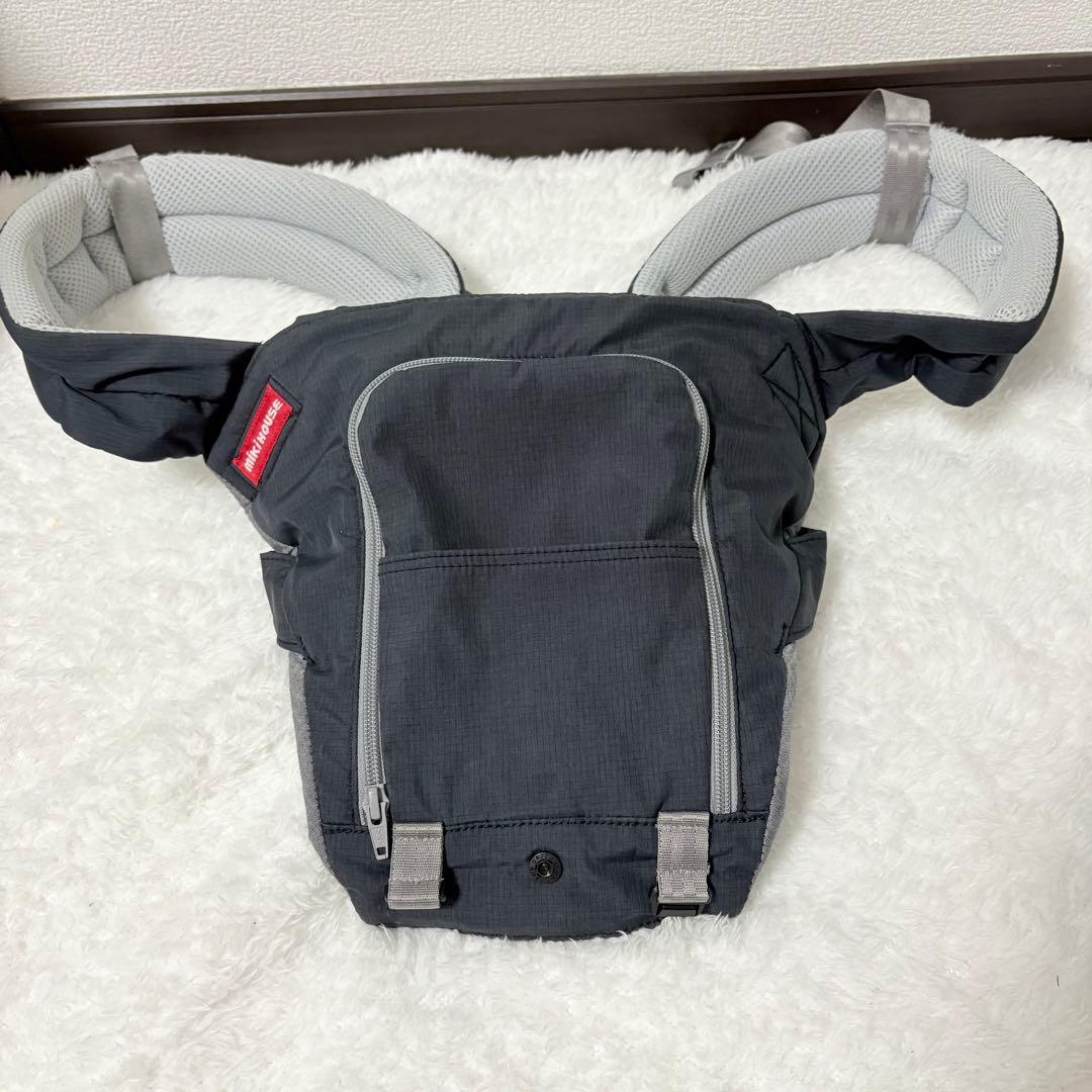 ミキハウス×ポグネー ベビーキャリア　ヒップシート 抱っこ紐　コラボ