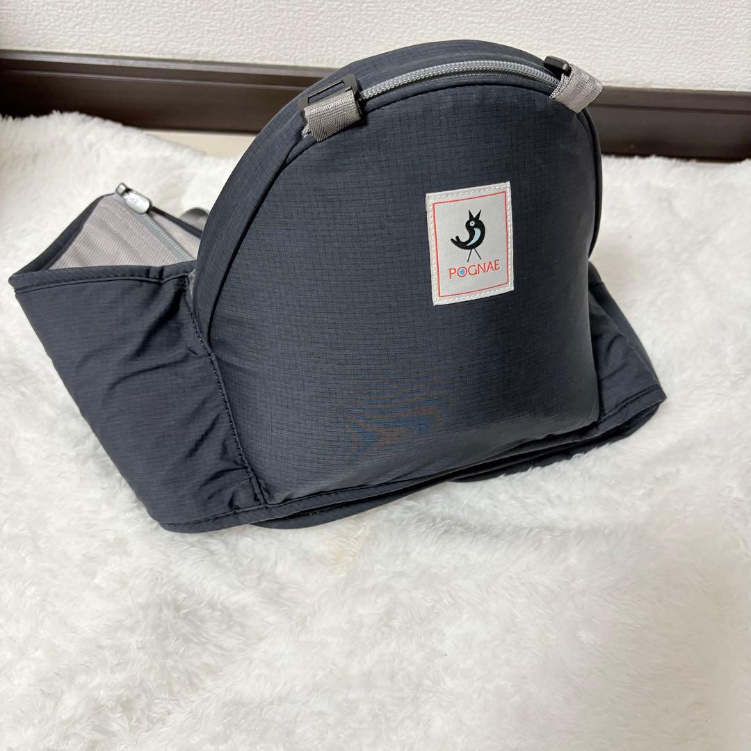 ミキハウス×ポグネー ベビーキャリア　ヒップシート 抱っこ紐　コラボ