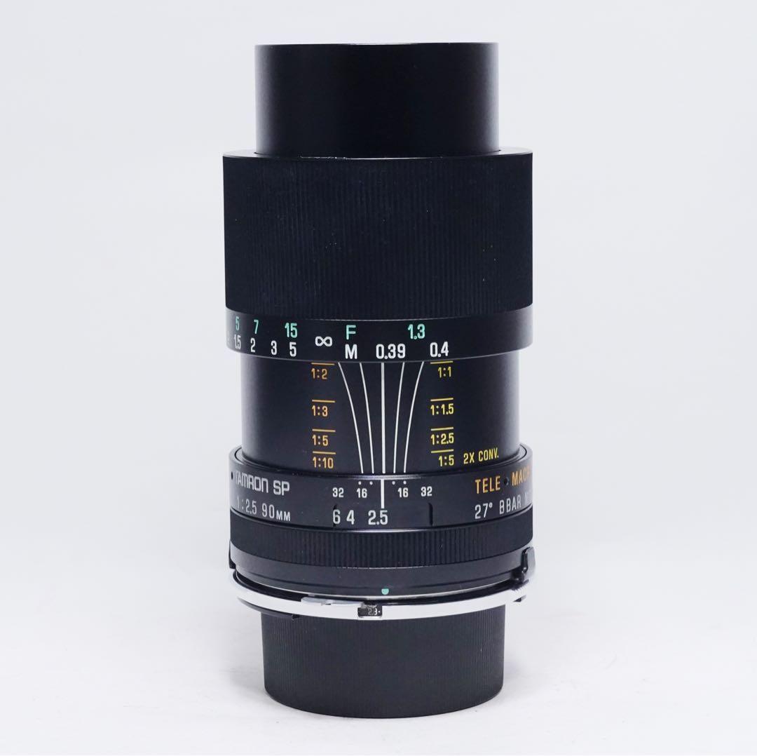 美品 Tamron SP 90mm f2.5 macro 52B タムキュー