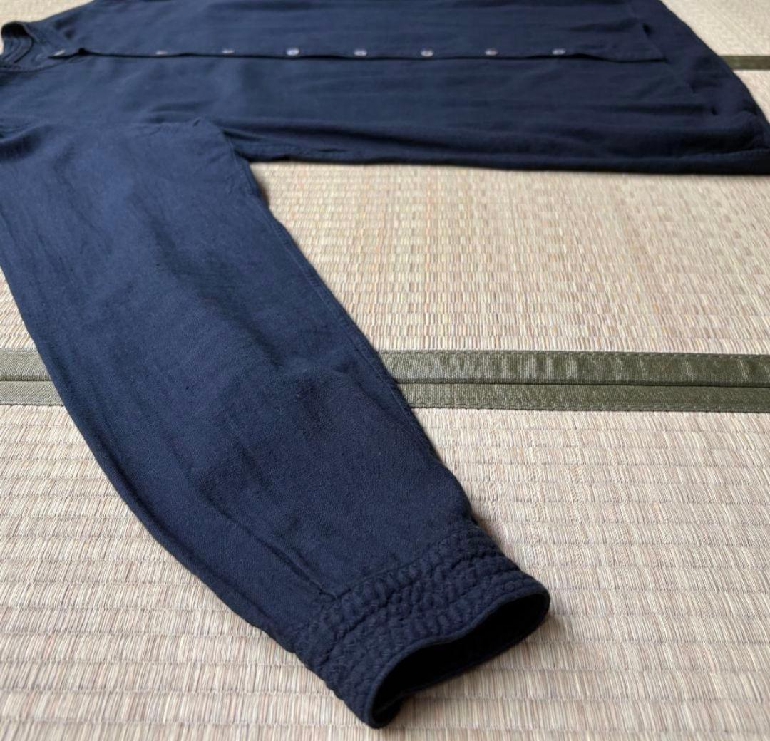 MITTAN カディシャツ2 補強 藍x阿仙 サイズ4