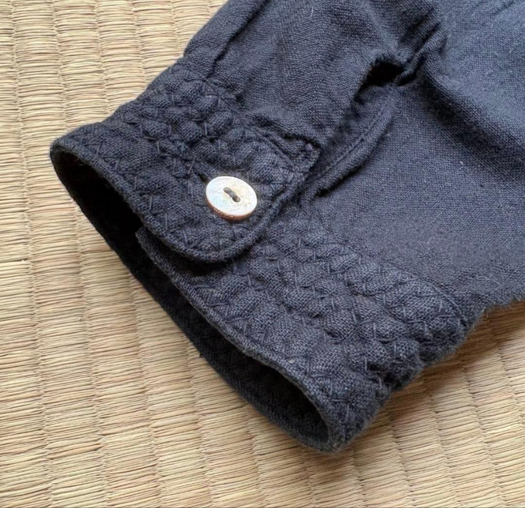 MITTAN カディシャツ2 補強 藍x阿仙 サイズ4