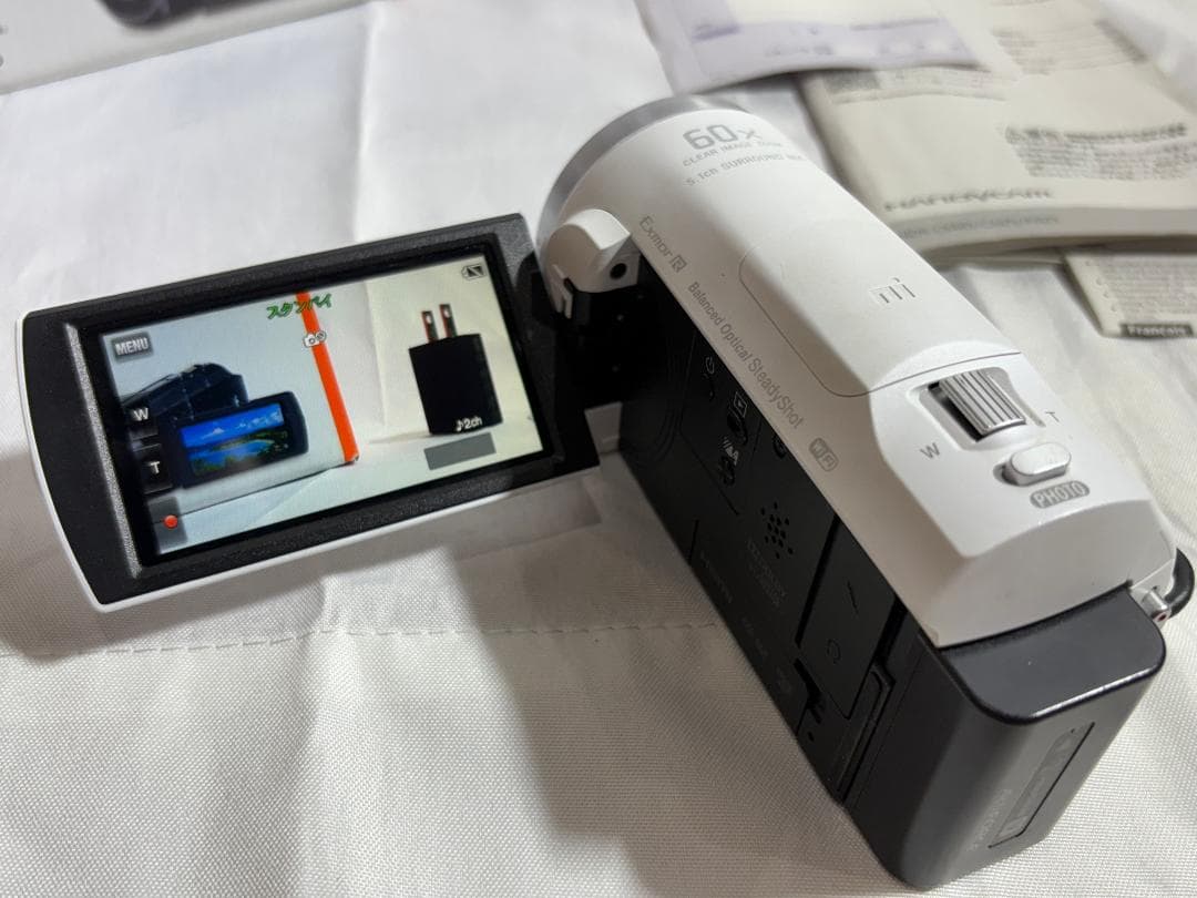 ソニー SONY HDR-CX675 HANDYCAM ビデオカメラ　補正
