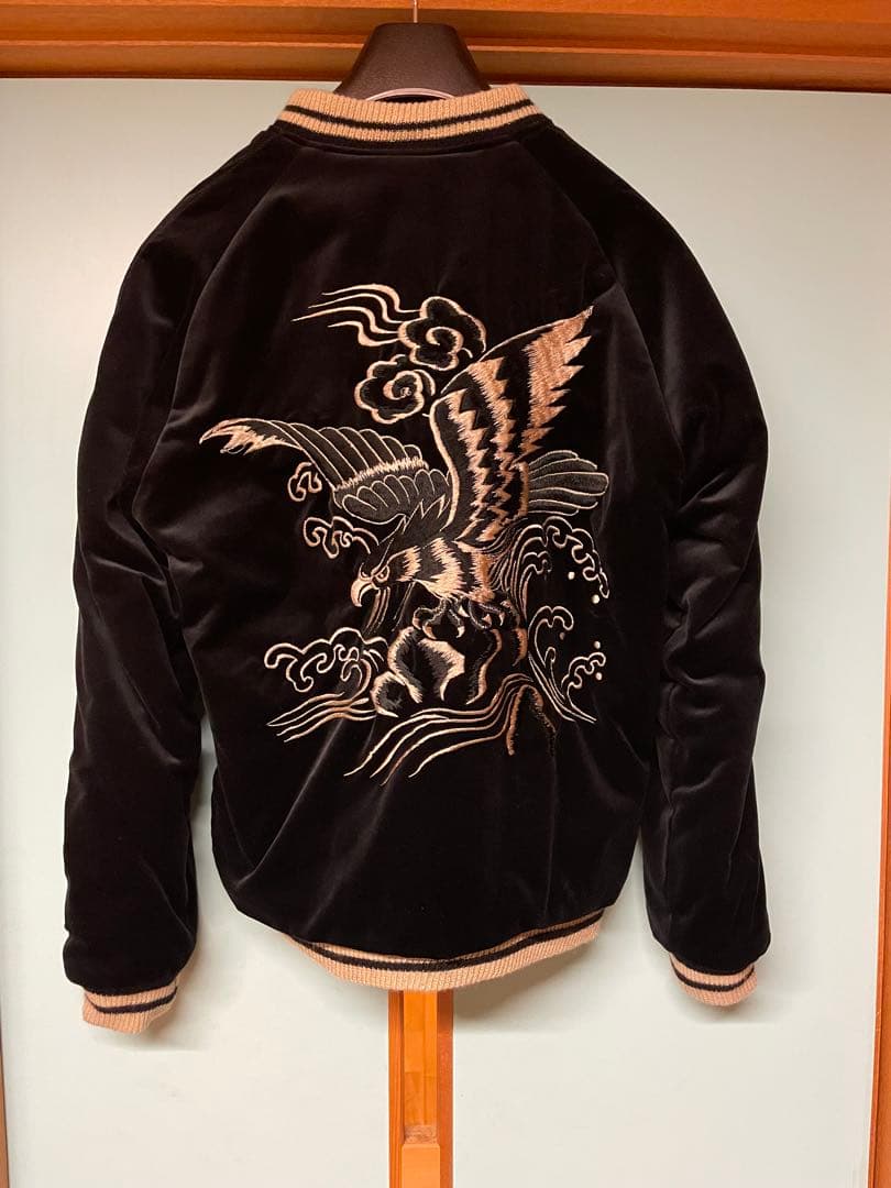 東洋　goldスカジャン　別珍　38