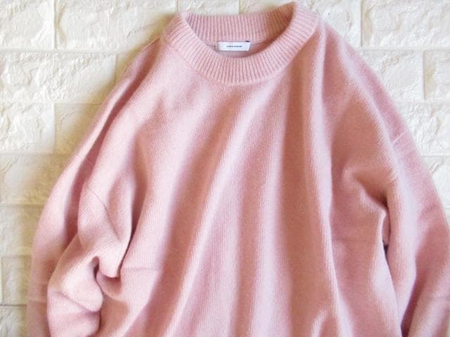 ジャーナルスタンダード 上質 ミンク カシミヤ オーバーサイズ ニット ピンク