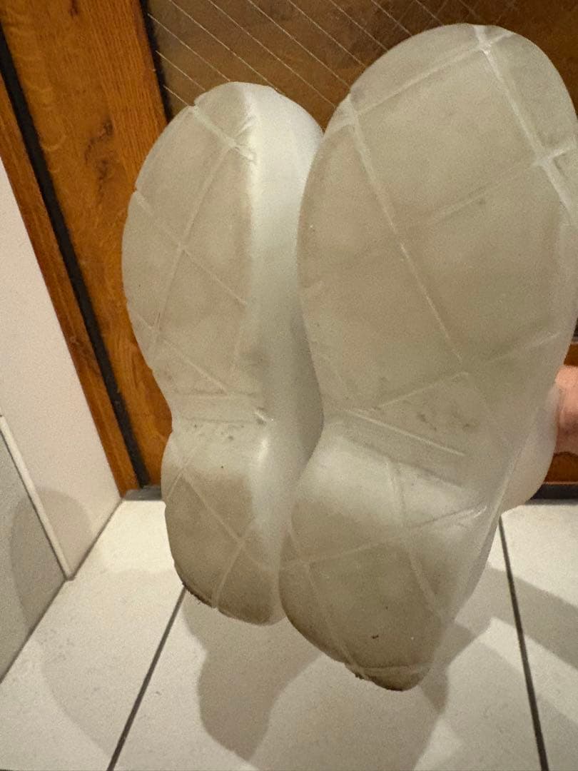 値下げ中！Bottega Veneta パドルブーツ　クリア　37