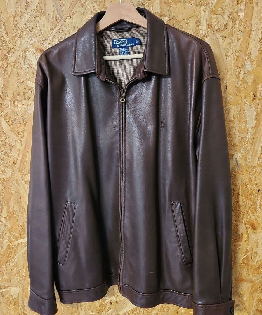 専用 90s Polo by Ralph Laurenレザージャケット　ラルフ