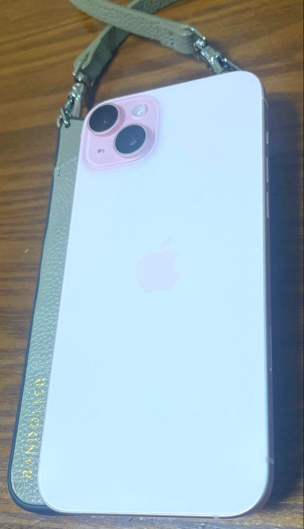 iphone15 plus 128おまけ付バンドリヤー美品