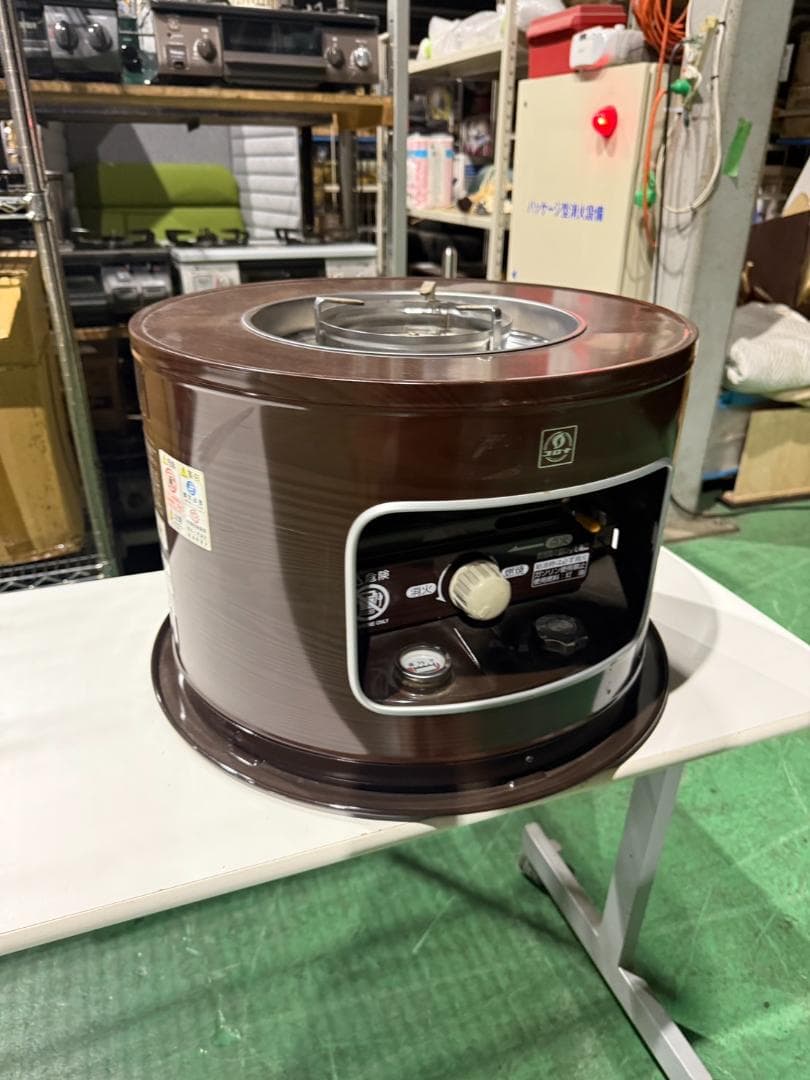 石油ストーブ　コロナサロンヒーター KT-1617 木目調