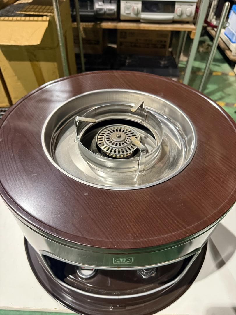 石油ストーブ　コロナサロンヒーター KT-1617 木目調