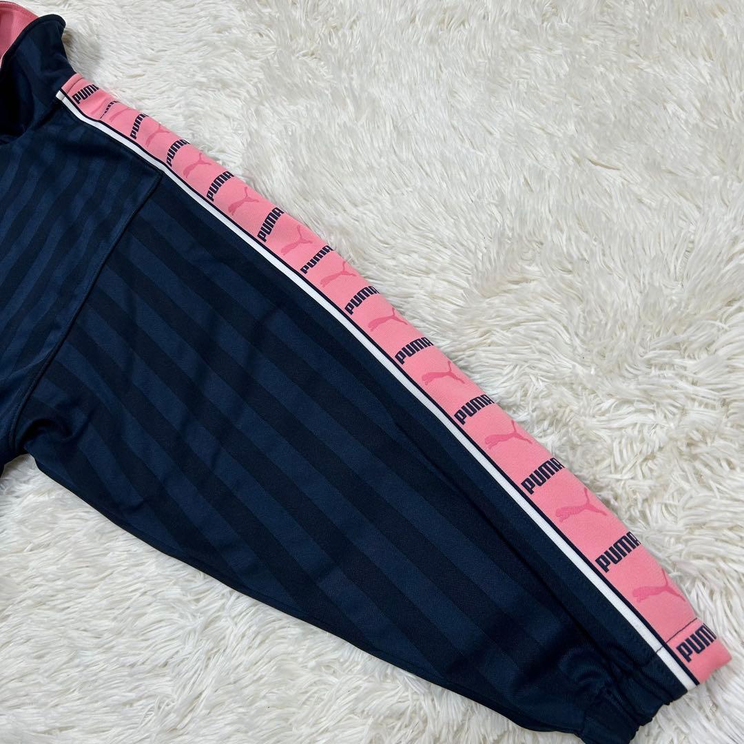 希少 PUMA ジャージ 上下 セットアップ M-L ピンク プージャ Y2K