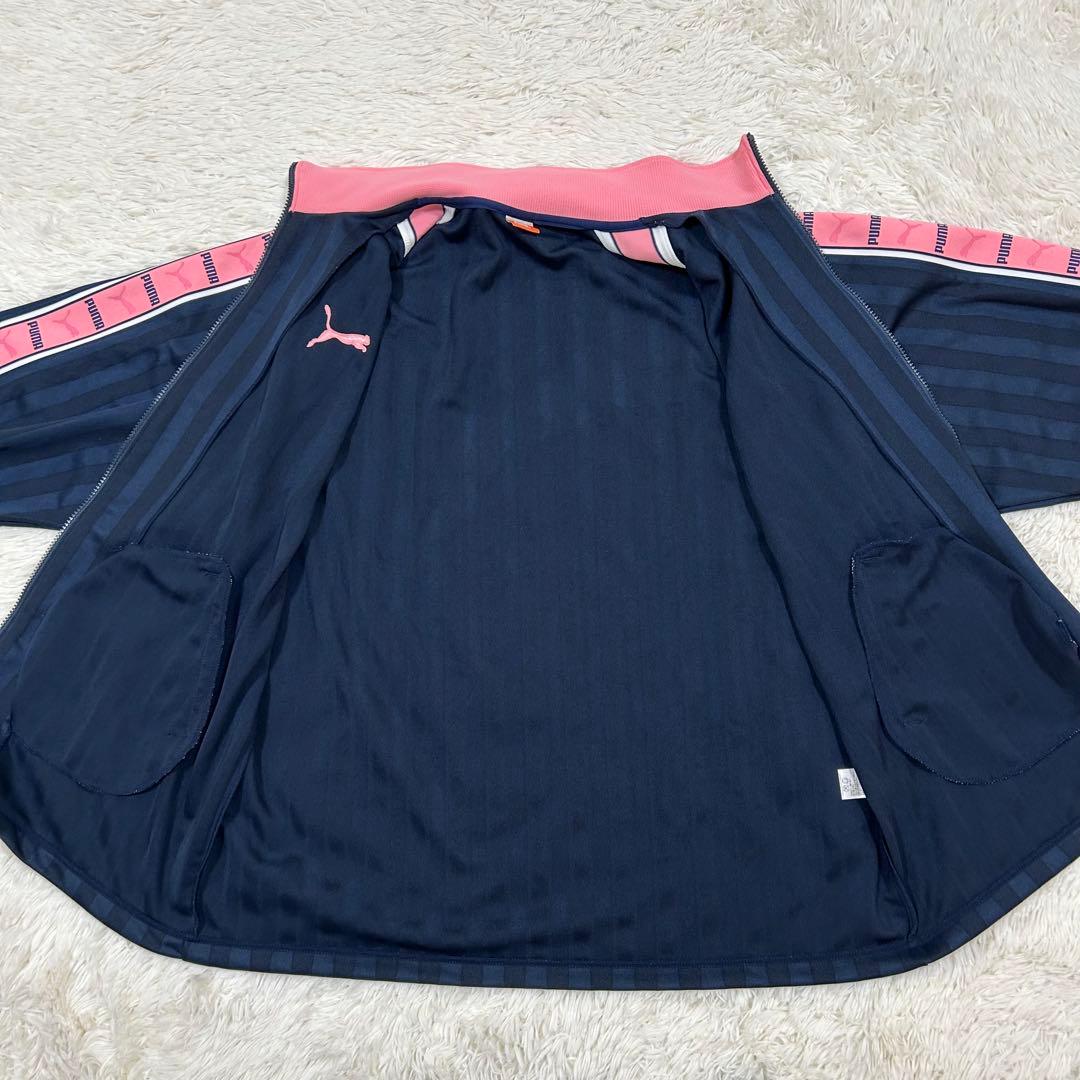 希少 PUMA ジャージ 上下 セットアップ M-L ピンク プージャ Y2K