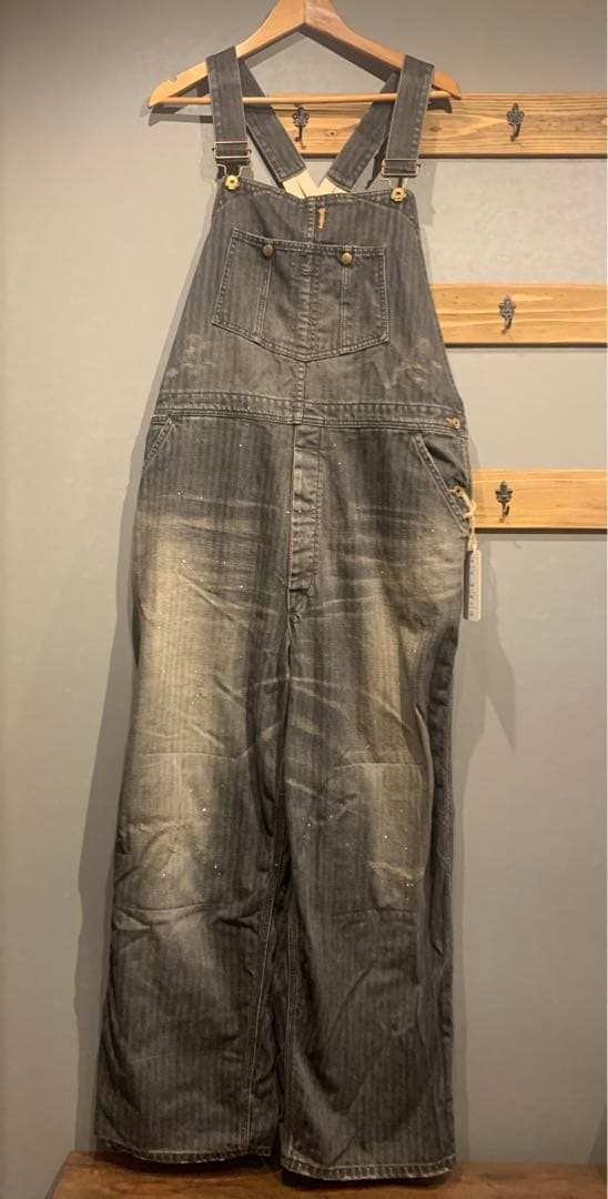 【美品】オールドクロウ　オーバーオール