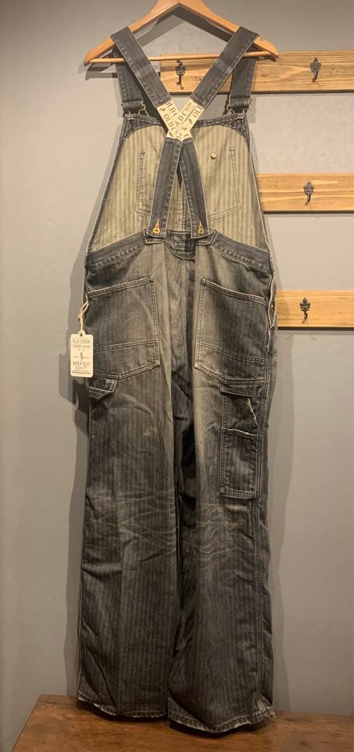 【美品】オールドクロウ　オーバーオール