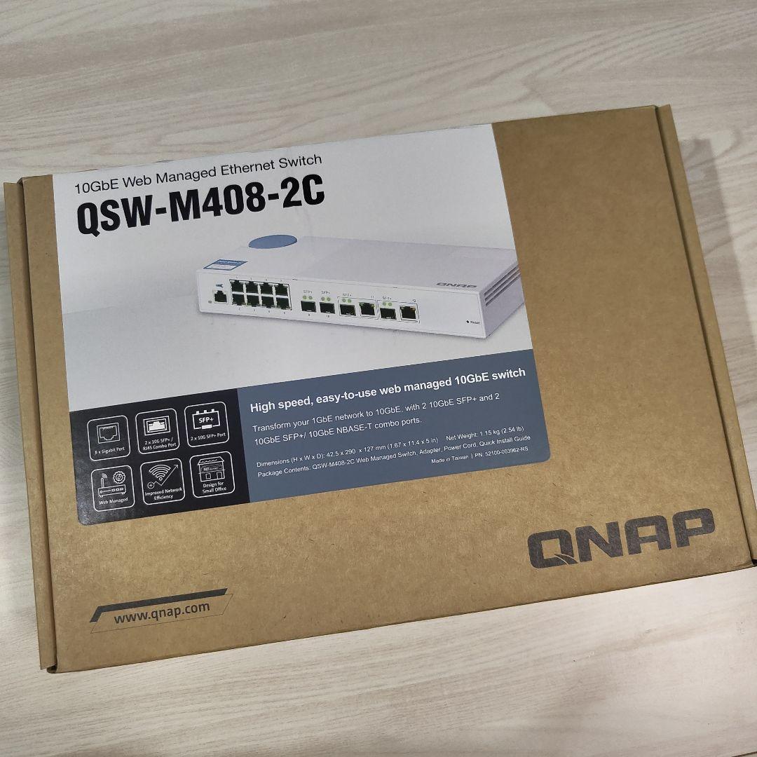 ルーター・ネットワーク機器 QNAP QSW-M408-2C